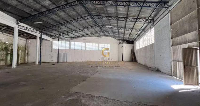 Galpão para alugar, 500 m² por r$ 15.477,05/mês - jardim satélite - são josé dos campos/sp