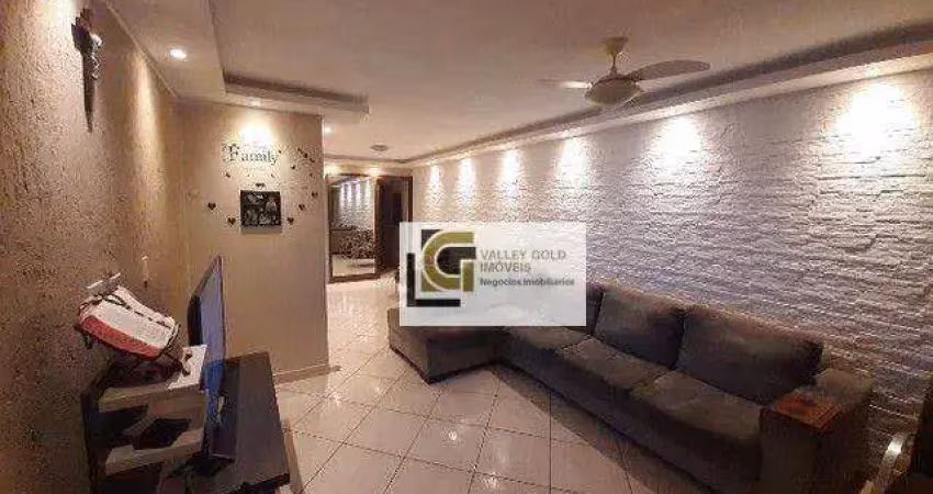 Casa com 3 dormitórios à venda, 124 m² por r$ 400.000,00 - residencial santa paula - jacareí/sp