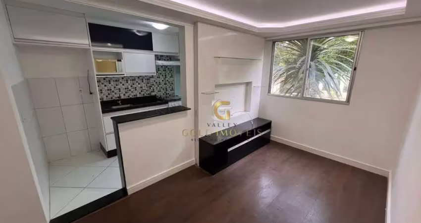 Apartamento com 2 dormitórios à venda, 48 m² por r$ 265.000,00 - conjunto residencial flamboyant - são josé dos campos/sp