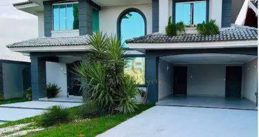 Sobrado com 6 dormitórios à venda, 450 m² por r$ 3.600.000 - parque residencial aquarius - são josé dos campos/sp