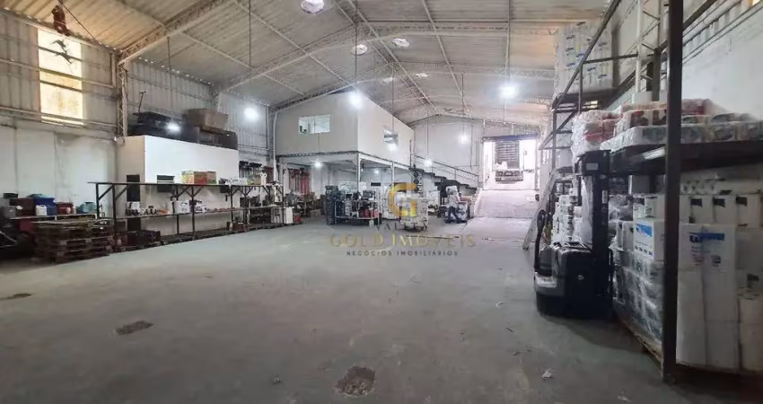 Galpão para alugar, 550 m² por r$ 16.712,67/mês - jardim satélite - são josé dos campos/sp