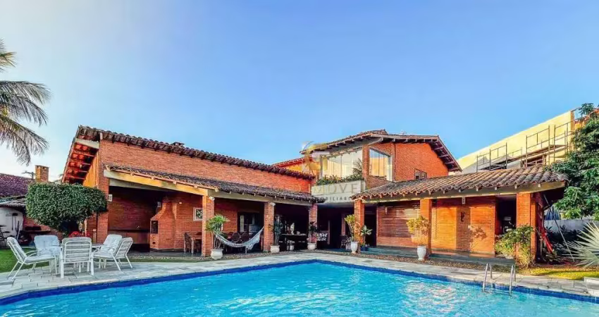 Sobrado com 5 dormitórios à venda, 1500 m² por r$ 4.250.000 - acapulco - guarujá/sp