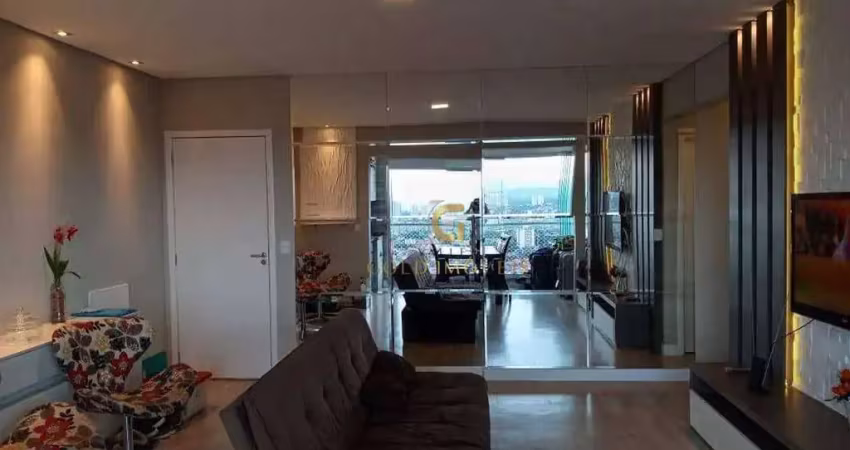 Apartamento com 2 dormitórios para alugar, 75 m² por r$ 6.090,00/mês - jardim das indústrias - são josé dos campos/sp