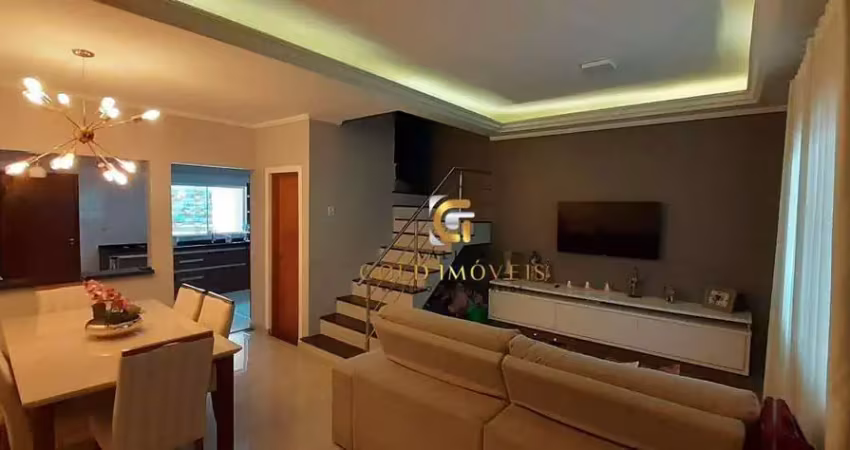 Sobrado com 4 dormitórios à venda, 160 m² por r$ 750.000 - jardim santa maria - jacareí/sp