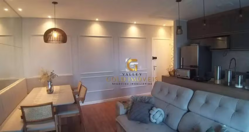 Apartamento com 2 dormitórios à venda, 62 m² por r$ 530.000,00 - pagador de andrade - jacareí/sp