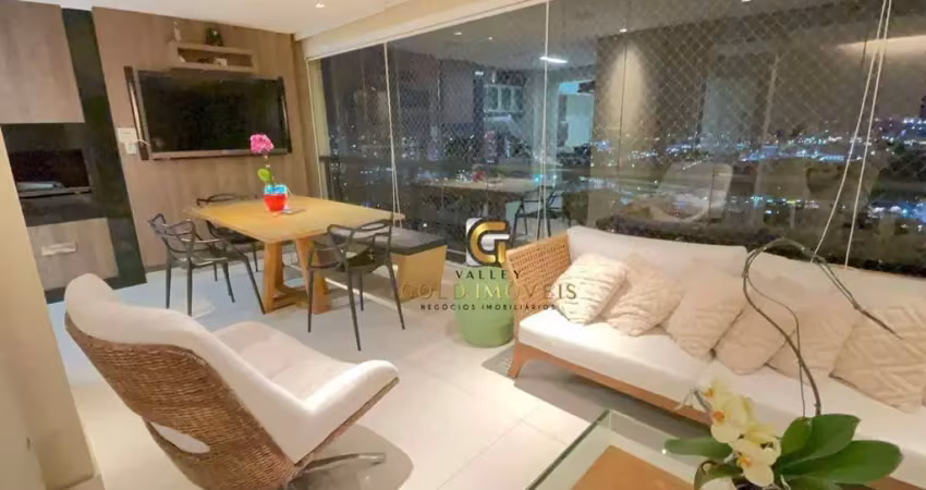 Apartamento com 3 dormitórios à venda, 192 m² por r$ 1.865.000 - jardim aquarius - são josé dos campos/sp