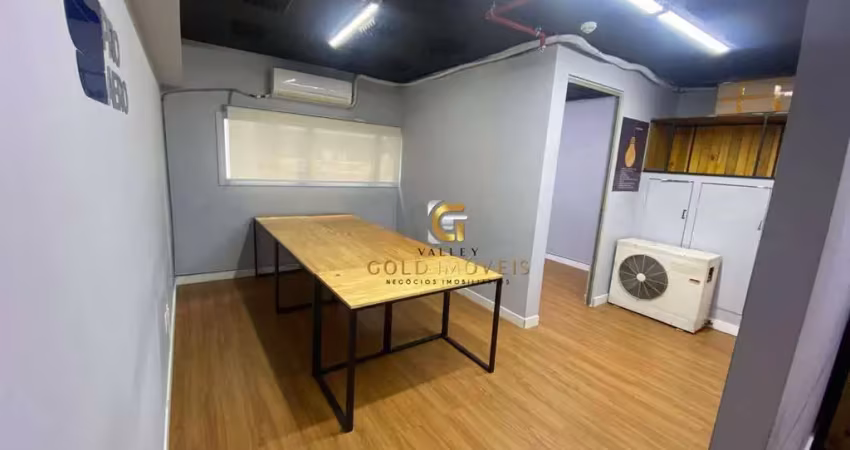 Sala para alugar, 34 m² por r$ 2.770,00/mês - jardim aquarius - são josé dos campos/sp