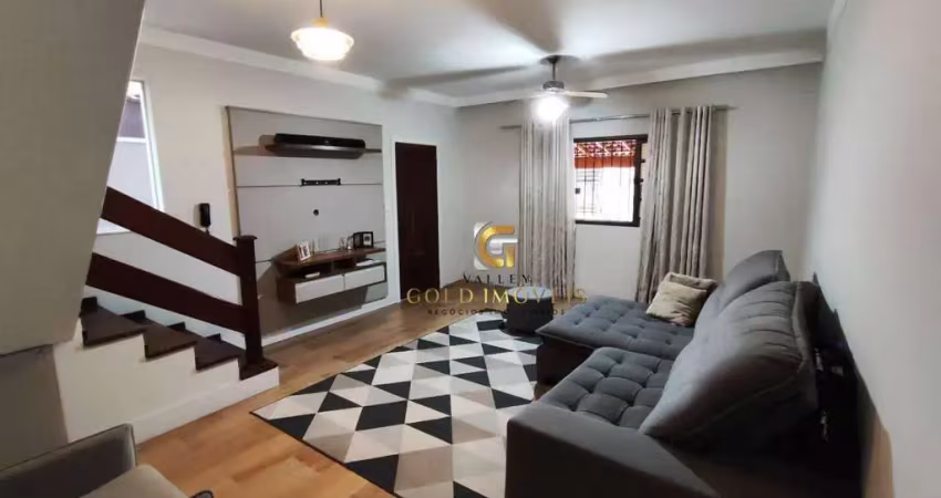 Sobrado com 3 dormitórios à venda, 178 m² por r$ 699.000,00 - jardim terras do sul - são josé dos campos/sp