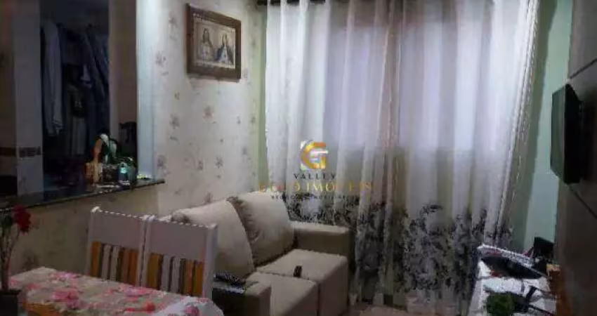 Apartamento com 2 dormitórios à venda, 47 m² por r$ 224.000,00 - vila rangel - são josé dos campos/sp