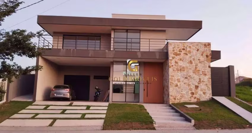 Sobrado com 3 dormitórios à venda, 330 m² por r$ 2.650.000 - condomínio residencial ecopark bourbon - caçapava/sp