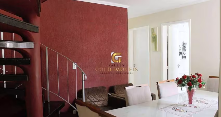 Apartamento duplex com 2 dormitórios à venda, 94 m² por r$ 389.000,00 - floradas de são josé - são josé dos campos/sp