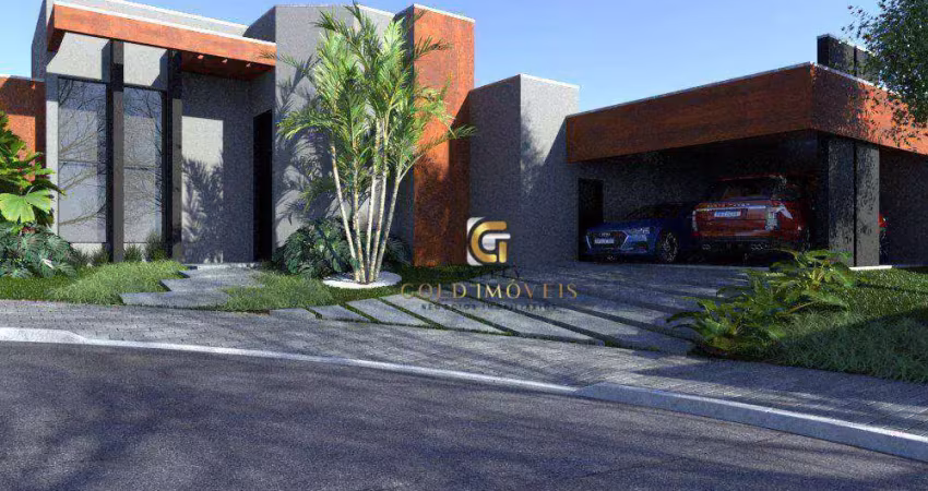 Casa térrea à venda, 193 m² por r$ 1.600.000 - condomínio terras do vale - caçapava/sp