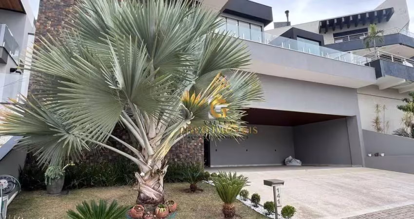Sobrado com 4 dormitórios à venda, 450 m² por r$ 3.500.000,00 - condomínio residencial jaguary - são josé dos campos/sp