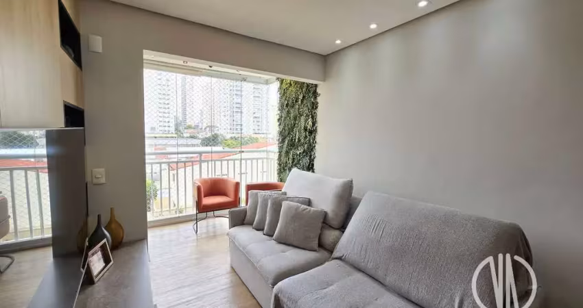 Apartamento à venda na vila romana com 2 dormitórios,1 suíte, 62m² e 1 vaga