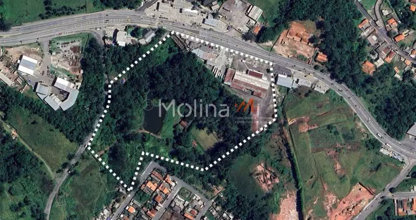 Terreno comercial à venda na Rodovia Pedro Eroles, Jardim Aracy, Mogi das Cruzes
