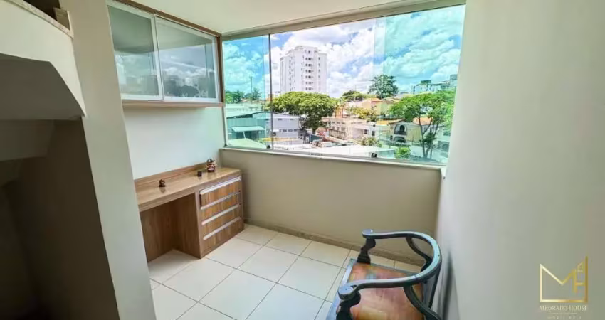 Apartamento com 3 quartos à venda na Rua São João da Lagoa, Santa Branca, Belo Horizonte