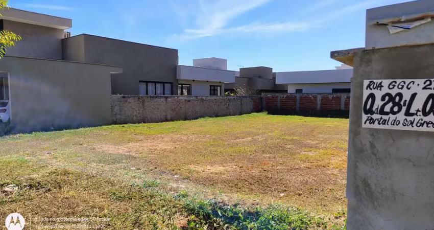 Terreno residencial 452 m² - portal sol  green - goiânia