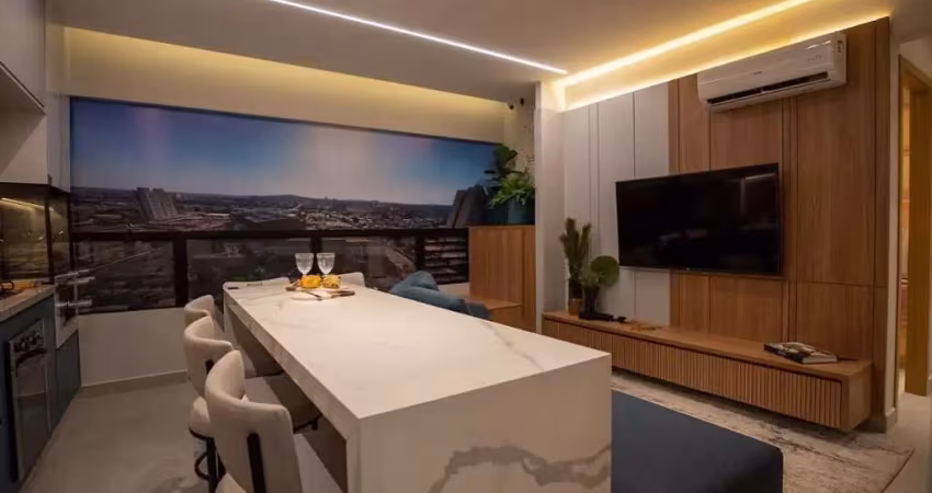 Apartamento com 2 dormitórios à venda, 61 m² por r$ 556.741,27 - aeroviário - goiânia/go