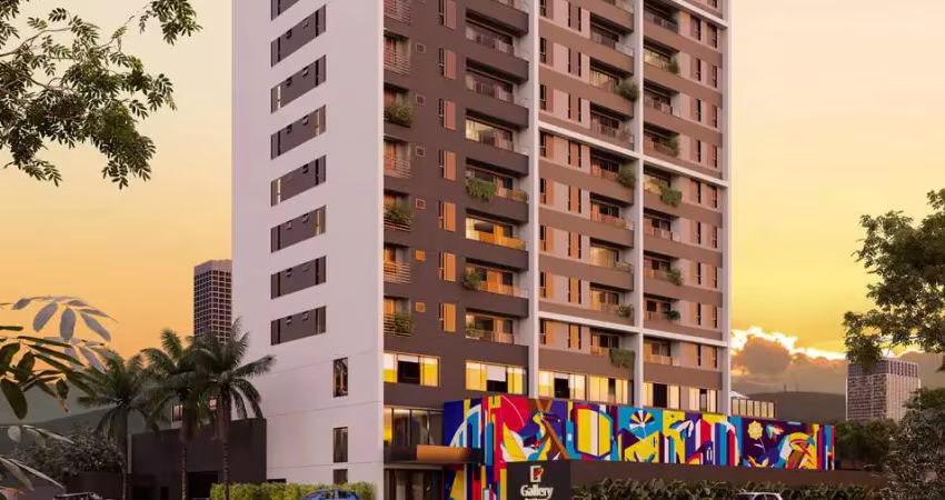 Apartamento no gallery residence com 60m² - setor aeroviário