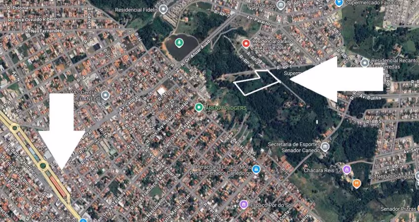 Terreno à venda na RP 1, Residencial Paraíso, Senador Canedo