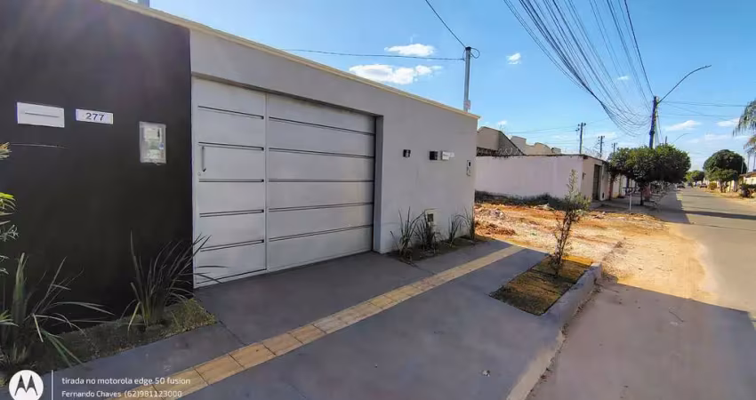 Casa 95m² com 3 quartos no residencial paraiso - senador canedo