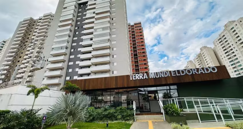 Apartamento ed. res. terra mundi eldorado com 2 dormitórios com 1 suíte, 64 m²- village veneza - goiânia/go