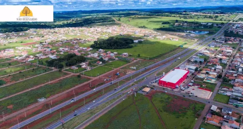 Terreno à venda, 231 m² por r$ 92.903,58 - sao bernardo - goianira/go