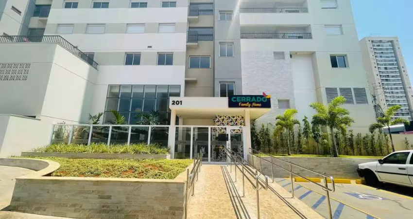 Apartamento  no edifício residencial cerrado family home - setor aeroviário