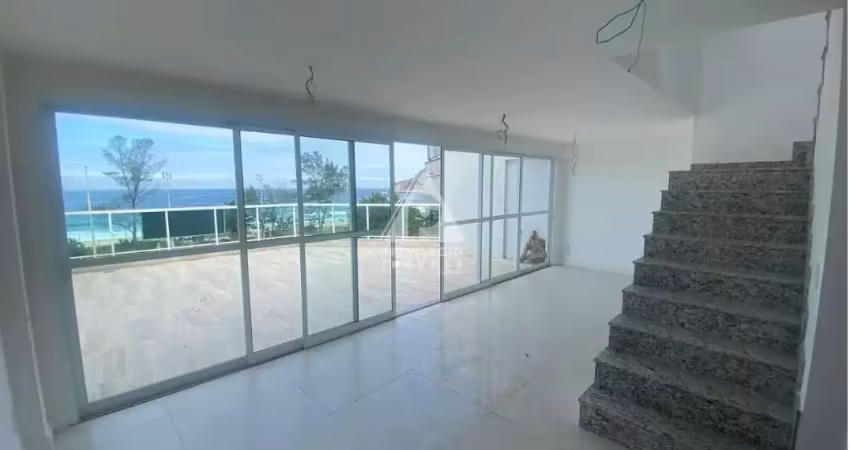 Cobertura duplex com 3 suítes em 299 m² vista mar no recreio dos bandeirantes