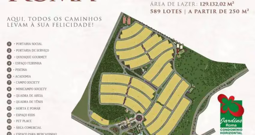 Terreno à venda na Vaticano, Residencial Marília, Senador Canedo