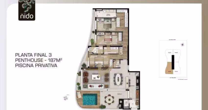 Apartamento com 3 quartos à venda na R. Samuel Morse - Serrinha, Goiânia - GO, Brasil, Serrinha, Goiânia
