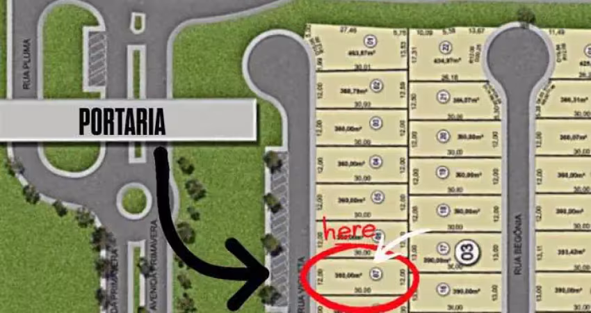 Terreno à venda na Bálsamo, Jardins Nápoles, Senador Canedo