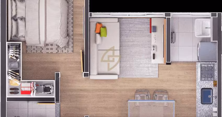 Apartamento com 1 quarto à venda na Avenida Rio Verde, Vila Brasília, Aparecida de Goiânia