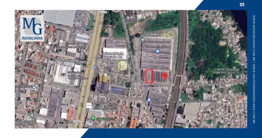 Galpão imbiribeira - 500 m² - indústria para alugar no bairro imbiribeira em recife/pe