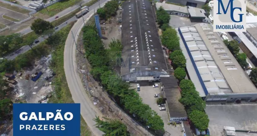Galpão prazeres - 3.544 m² - galpão com 3544m² em prazeres