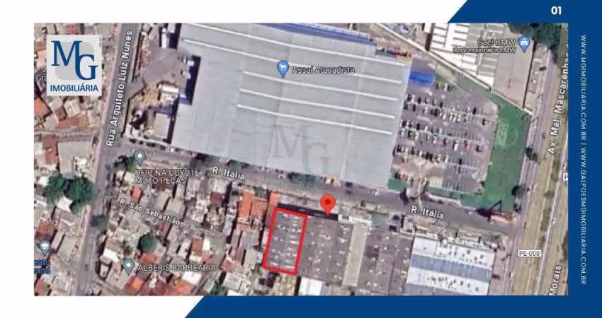 Galpão imbiribeira - 700 m² - indústria para alugar no bairro imbiribeira em recife/pe