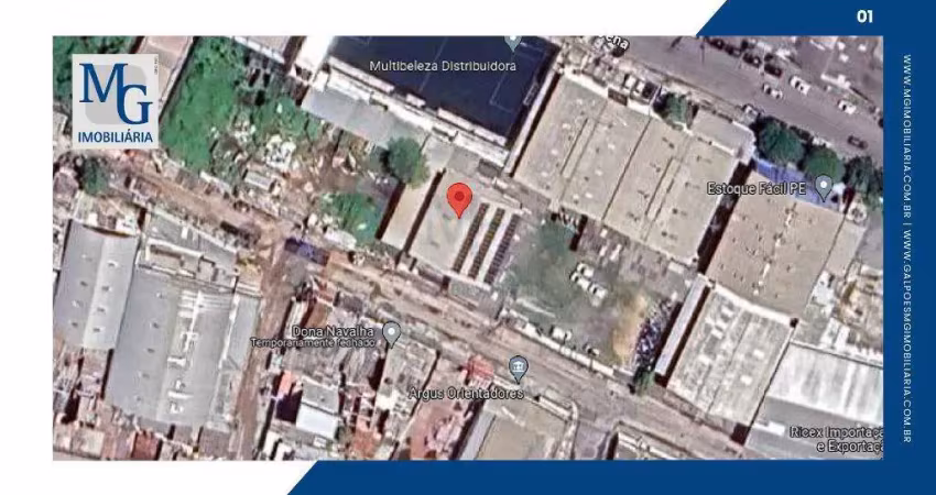 Galpão imbiribeira - 500 m² - indústria para alugar no bairro imbiribeira em recife/pe