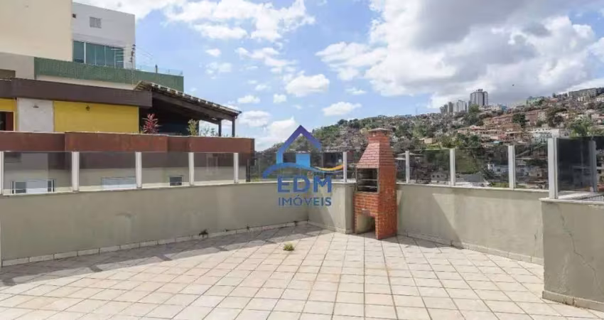 Cobertura para aluguel, 3 quartos, 1 suíte, 2 vagas, estoril - belo horizonte