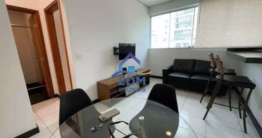 Apartamento para aluguel, 1 quarto, 1 vaga, lourdes - belo horizonte