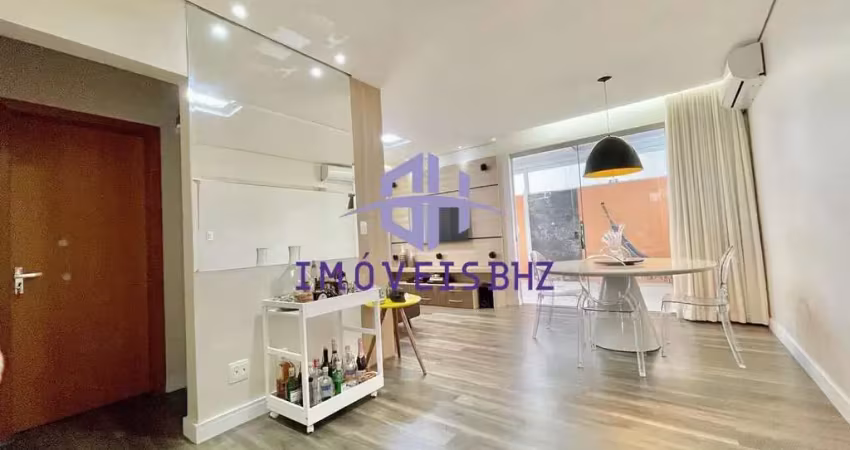 Apartamento 2 quartos, suite no castelo com área externa e 2 vagas.