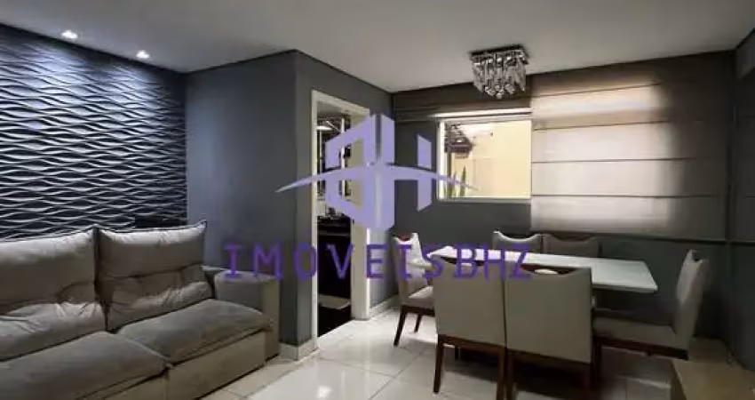 Apartamento com área externa em paquetá, belo horizonte/mg