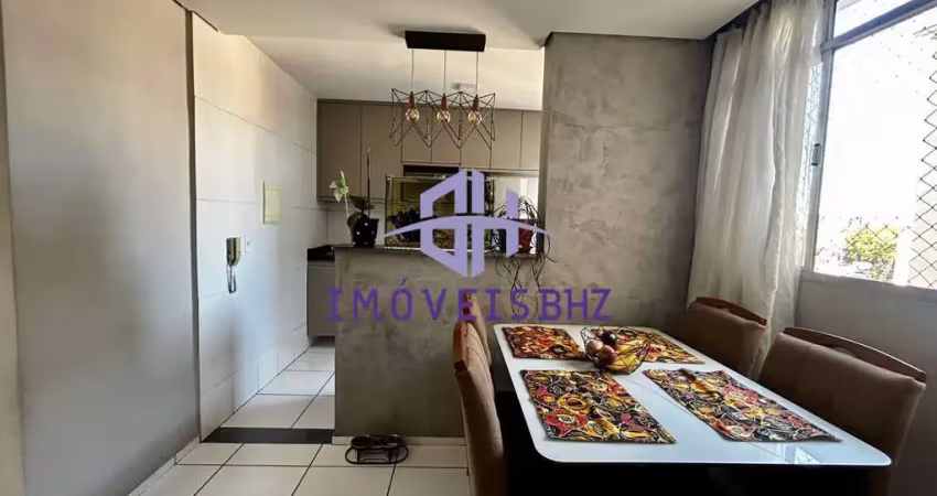 Apartamento com 2 quartos cozinha americana vaga coberta e portaria