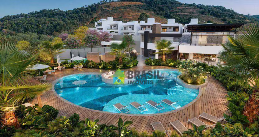 Casa com 4 dormitórios à venda, 200 m² - bortolan - poços de caldas/mg