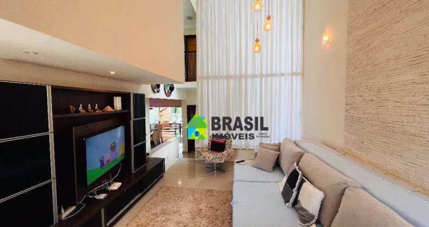 Casa com 3 dormitórios à venda, 306 m² por r$ 1.900.000 - parque primavera - poços de caldas/mg