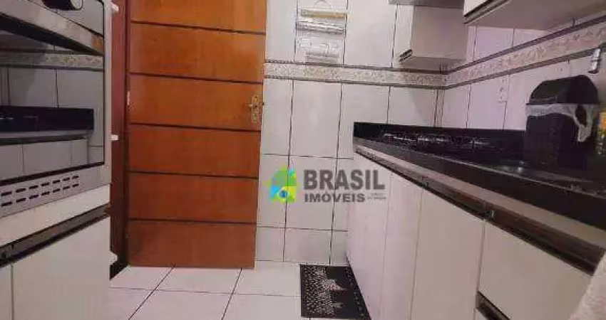 Apartamento com 2 dormitórios à venda, 42 m² por r$ 180.000 - jardim são jorge - poços de caldas/mg