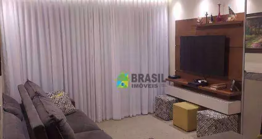 Apartamento com 2 dormitórios à venda, 76 m² por r$ 325.000,00 - residencial morumbi - poços de caldas/mg