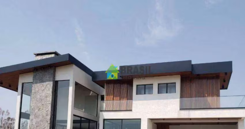 Casa com 3 dormitórios à venda, 401 m² por r$ 3.800.000,00 - serras altas - poços de caldas/mg