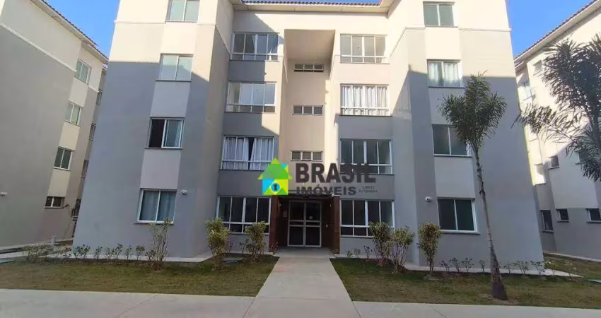Apartamento com 2 dormitórios para alugar, 65 m² por r$ 1.140,00/mês - residencial tiradentes - poços de caldas/mg