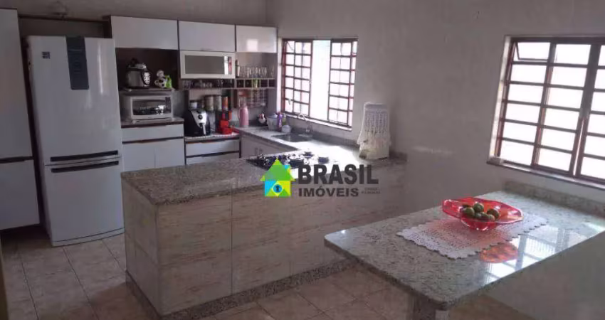 Casa com 4 dormitórios à venda, 175 m² por r$ 500.000,00 - jardim paraíso - poços de caldas/mg