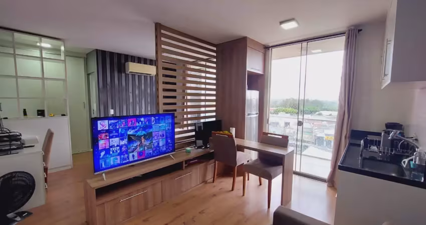 Lindo studio totalmente mobiliado com 38m² para venda em condomínio firts-guarulhos